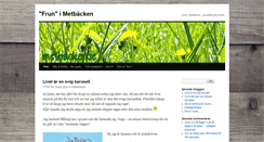 Desktop Screenshot of metbacken.se